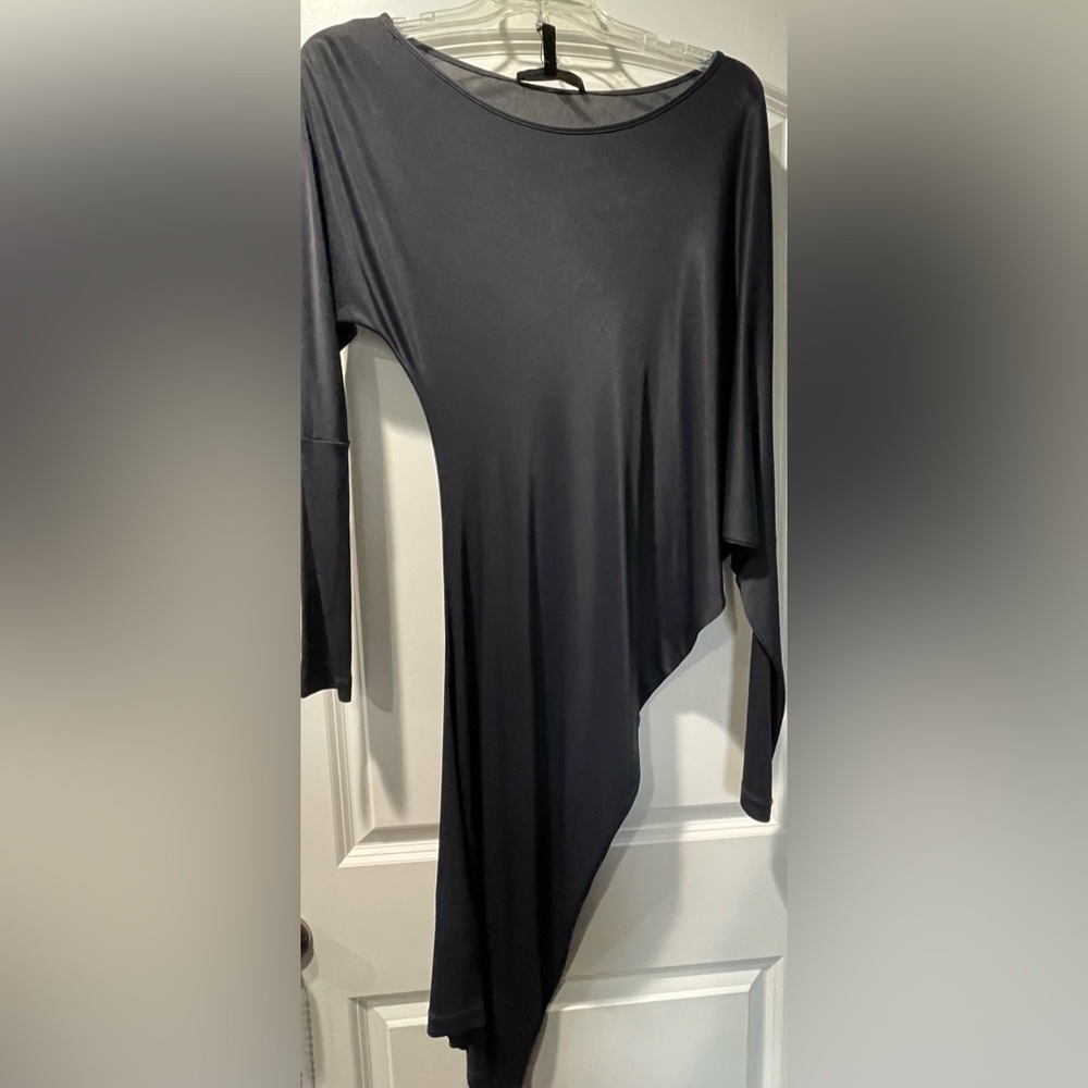 BCBG Asymmetrical Glamour Top